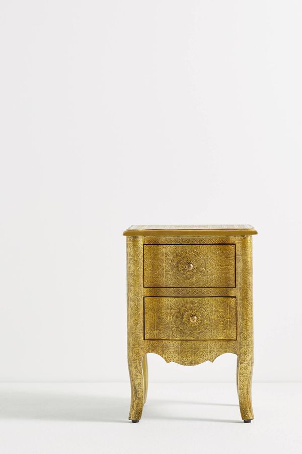 Hand-Embossed Nightstand added by Bethesda Home Stylist