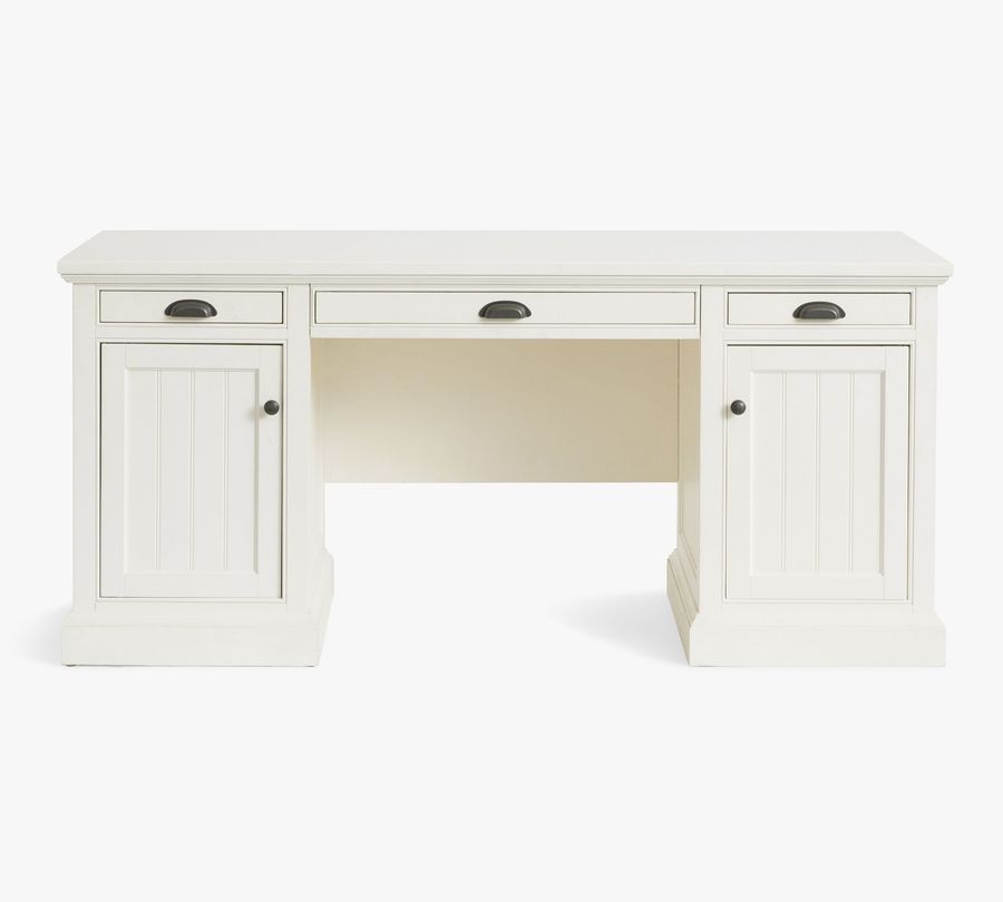 Aubrey Executive Desk (68") - Dutch White added by Katie Hankinson