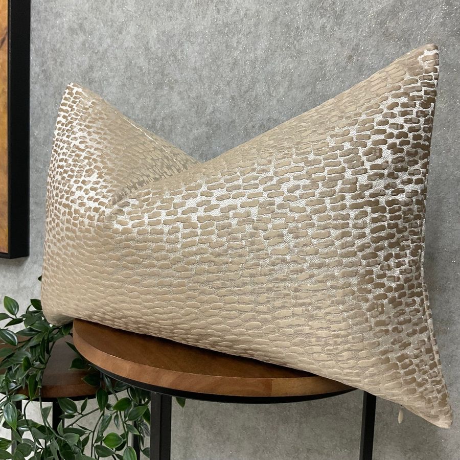Luxury Pillow, Antelope Textured Rectangle Cushion Pillow Cover, Champagne Gold Pillow Cover, Designer Pillow Cover,high Quality - Etsy added by Jay C. Lynn Interior Designs, LLC