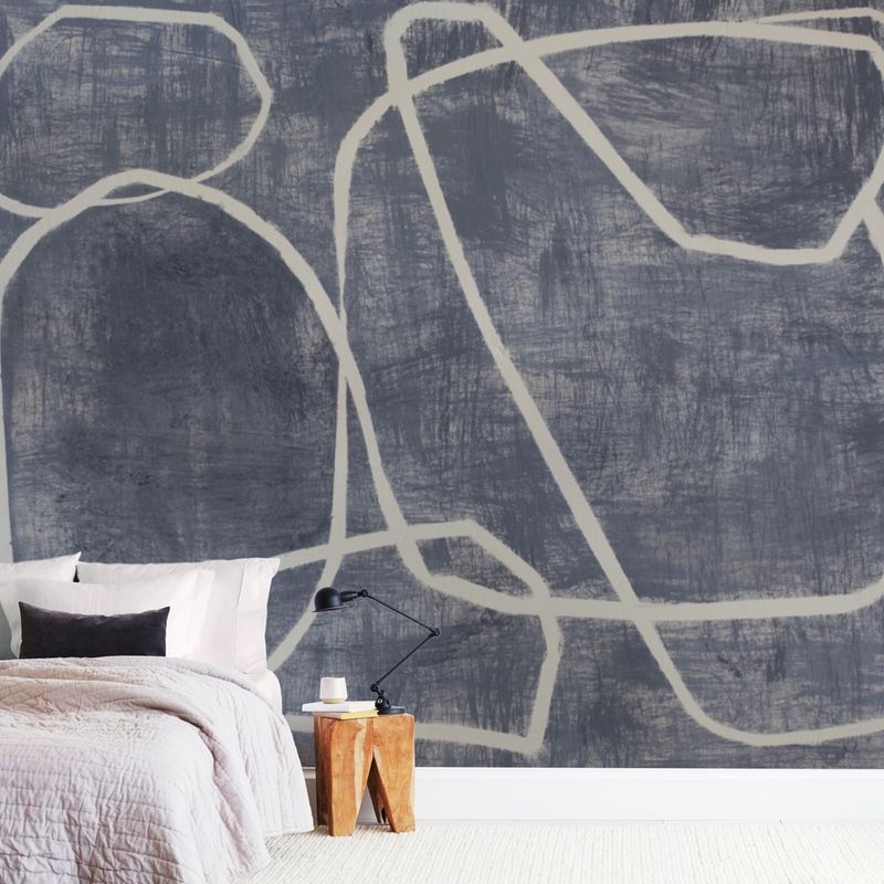 "Squiggles" - Wall Mural by Camille Pietrow. added by Carla Gonçalves