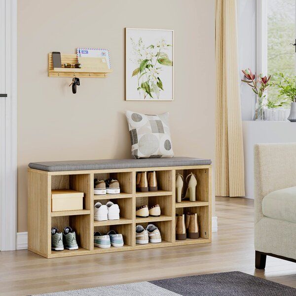 Wade Logan 10 Pair Shoe Storage Bench added by Kate Lynn Nemett