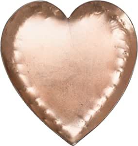 Creative Co-Op Vintage Rustic Pounded Metal Dish with Copper Plated Finish Tray added by MK Alderman