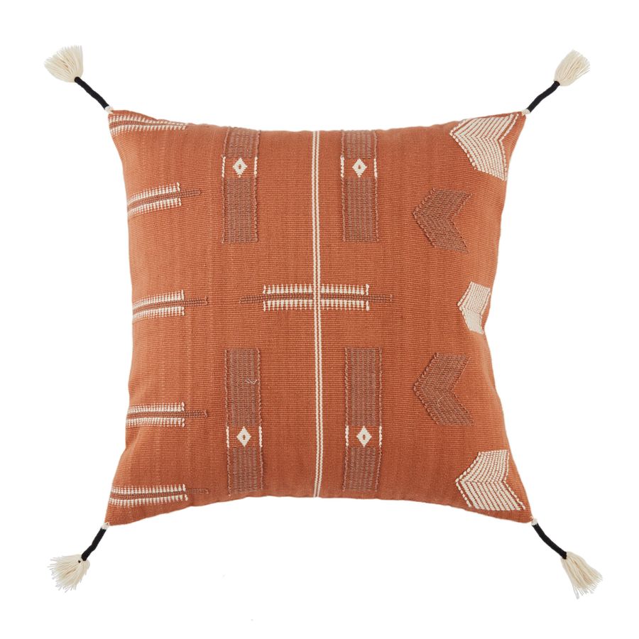 Ezzie Tassels Cotton Throw Pillow added by Molly Bowen