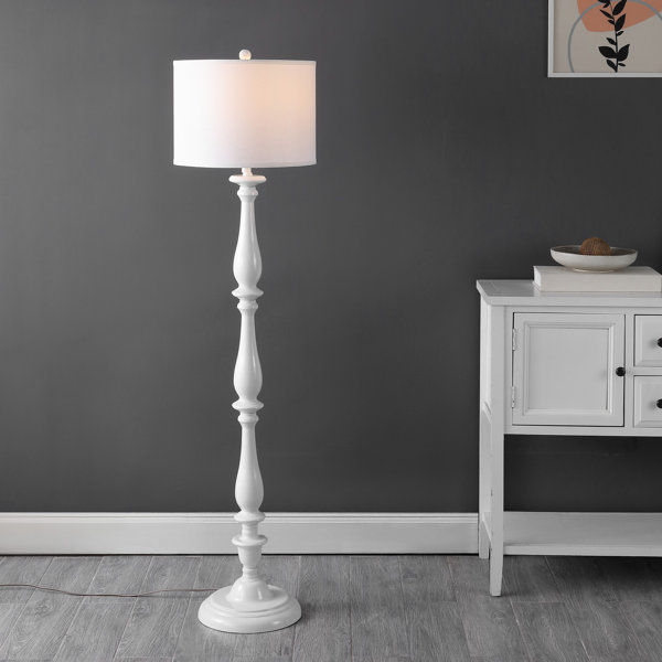 Bellmead 62'' White Traditional Floor Lamp added by sallie tyler
