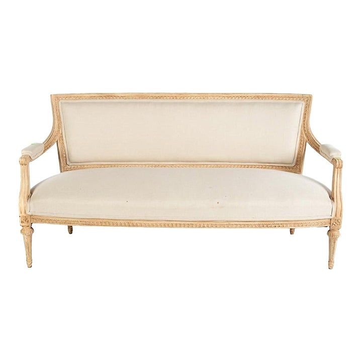 Sleek Louis XVI Style Settee added by Sarah Kaiser