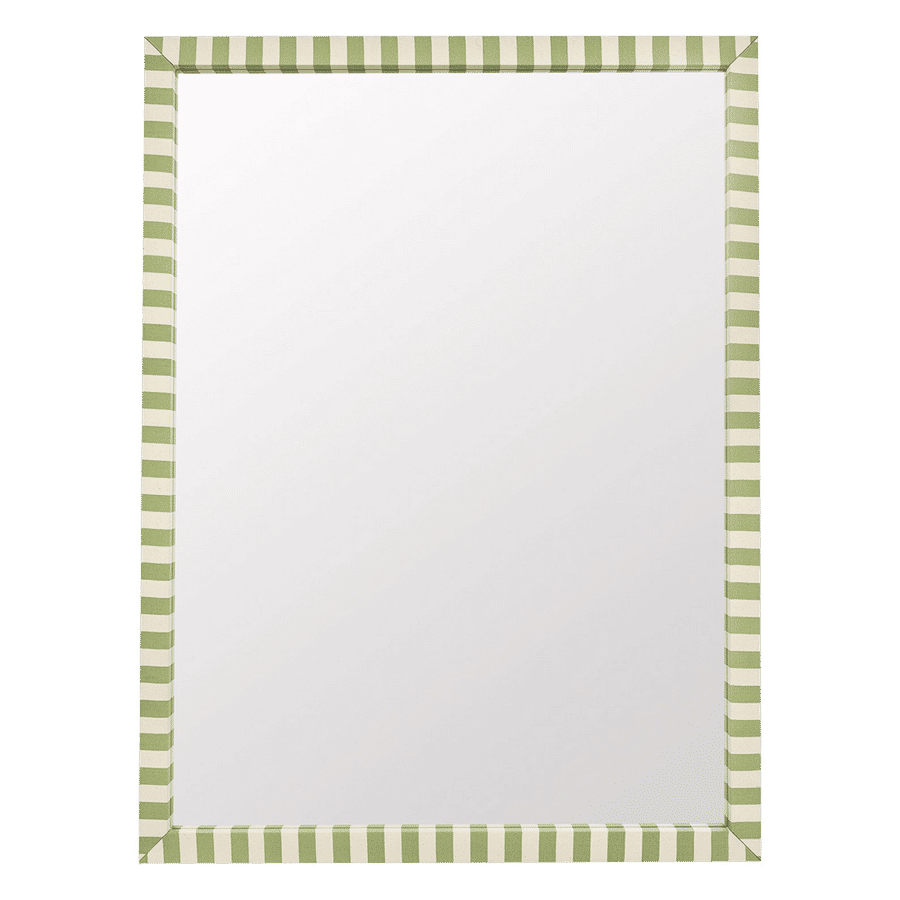 Mustard Striped Fabric Mirror added by Averyl Yaco