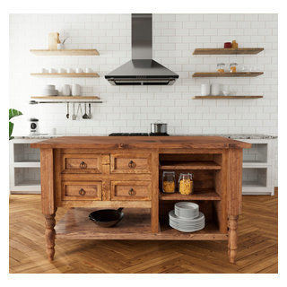 Cooper Kitchen Island - Traditional - Kitchen Islands And Kitchen Carts - by FoxDen Decor | Houzz added by Loren Parra