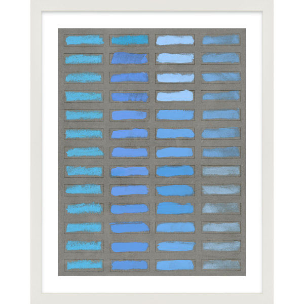 The Blues 1 Framed On Paper by Jacques Pilon Painting added by Sarah Jackson