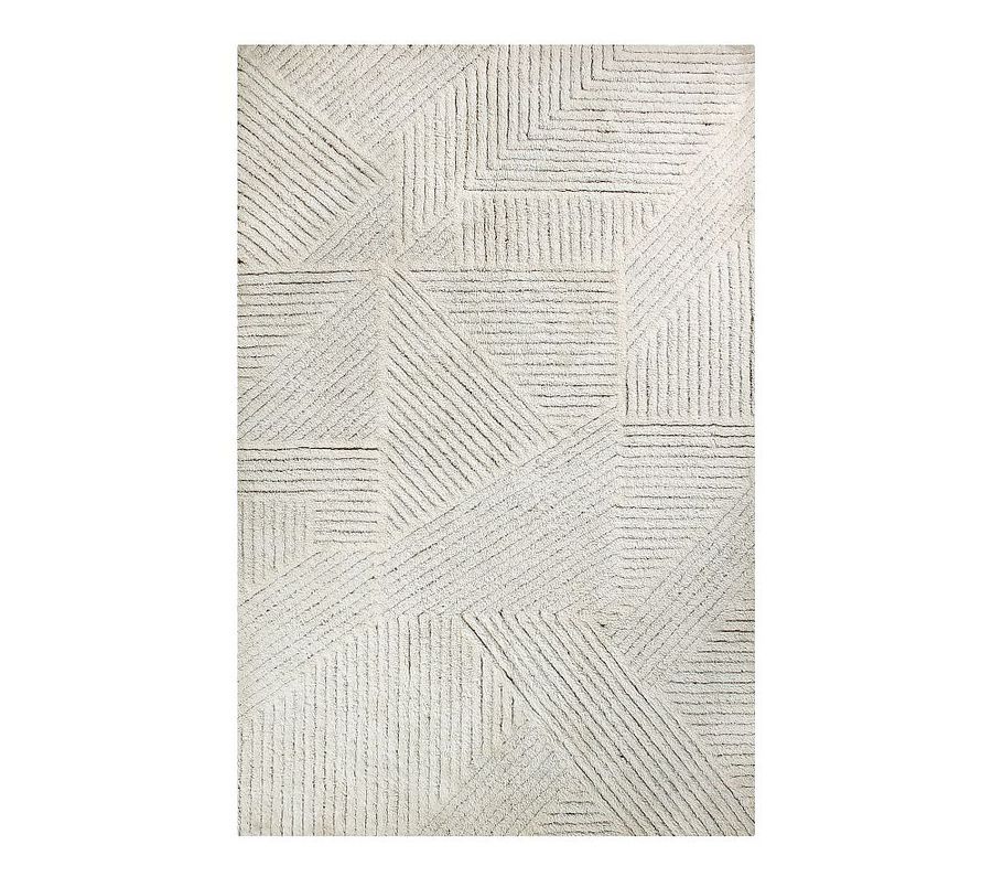 Maverick Geometric Washable Wool Rug, Almond, 5'7"x7'x11" added by Kate Lavery
