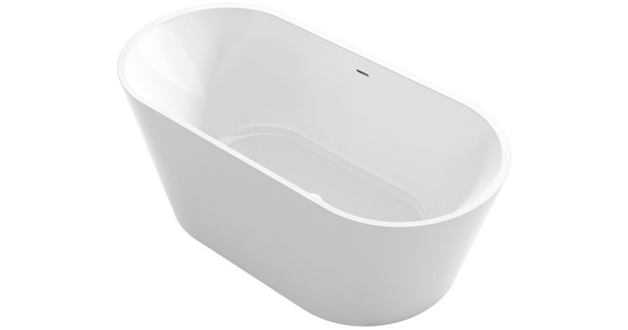 Kohler K-25165-0 Evok 66" Free Standing Acrylic Soaking | Build.com added by Brittney Collins