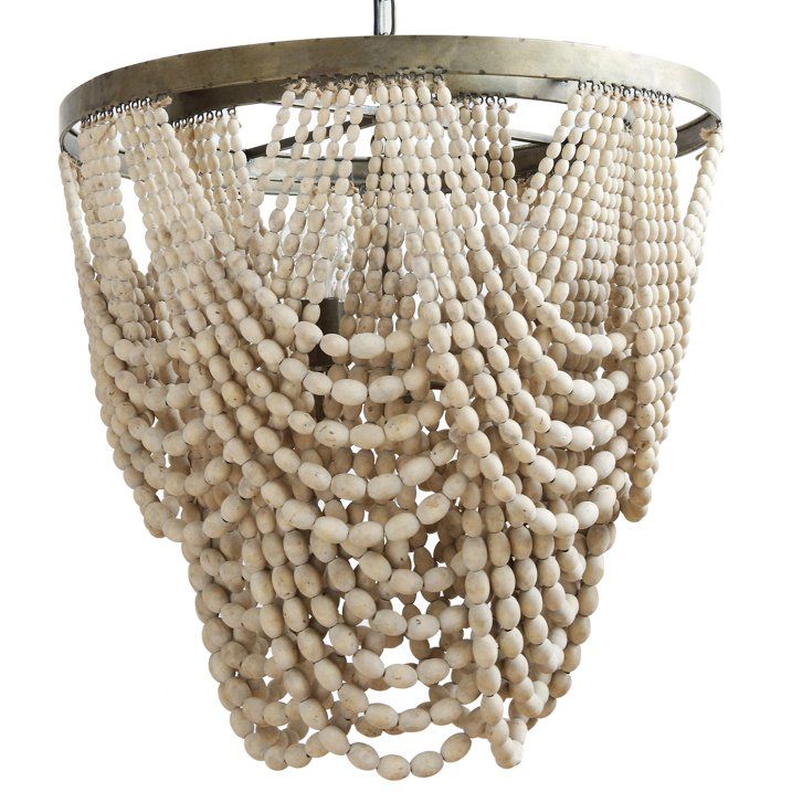 Desert Fields Wood Bead Chandelier added by Meggan DeMoore