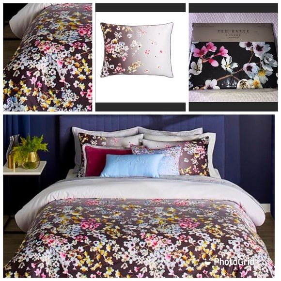 NWT Ted Baker London Jasmine Black King Duvet Cover Set added by Melanie Thomas