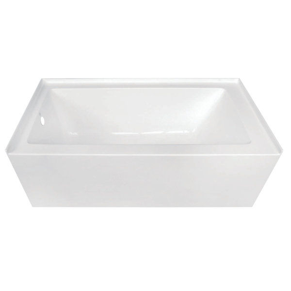 Aqua Eden 60" x 31" Alcove Soaking Acrylic Bathtub added by ally osborne