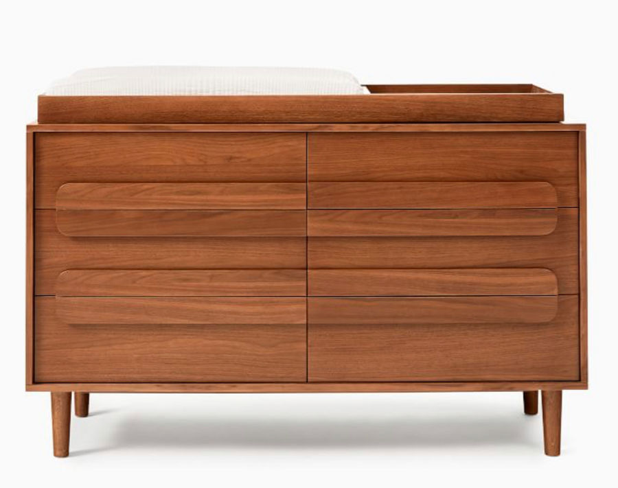 Gemini 6-Drawer Changing Table  added by Elevated by Elise LLC