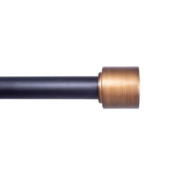 Fitts Adjustable Overall Width x 1'' Diameter Single Curtain Rod added by Jay C. Lynn Interior Designs, LLC