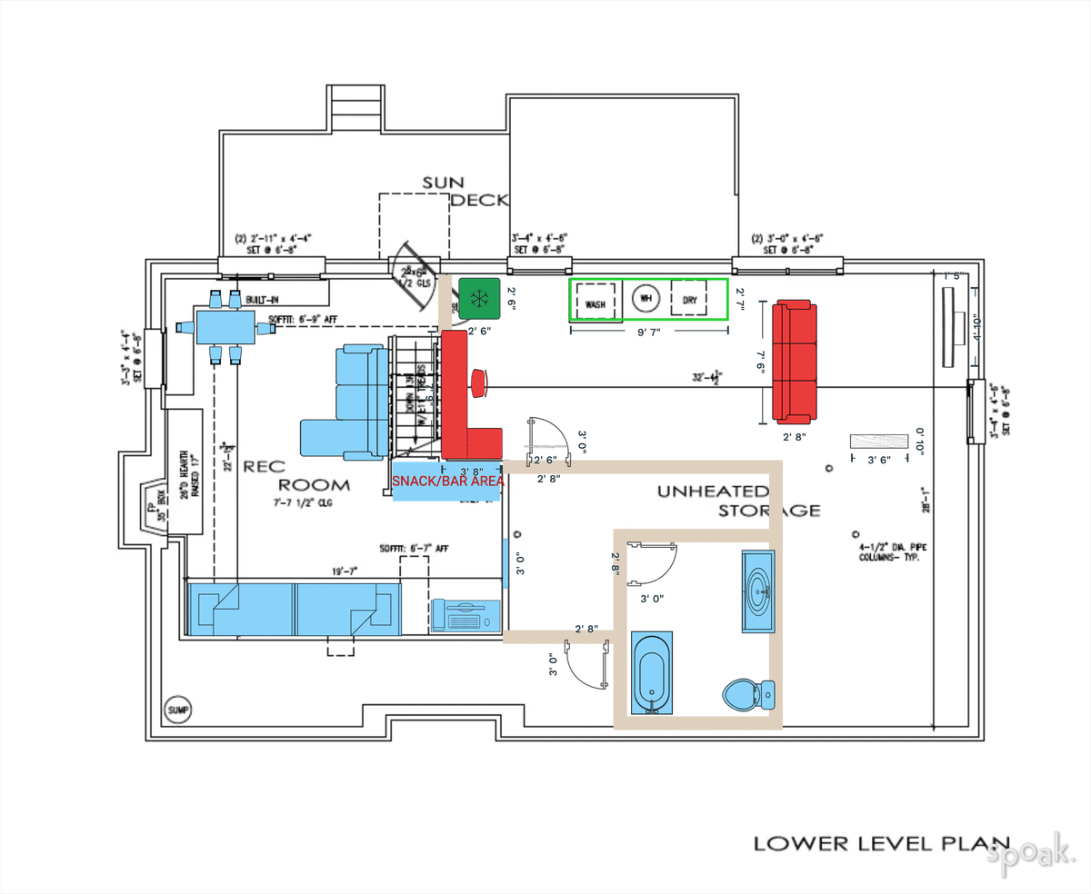 Plan designed by Sarah O'Dea