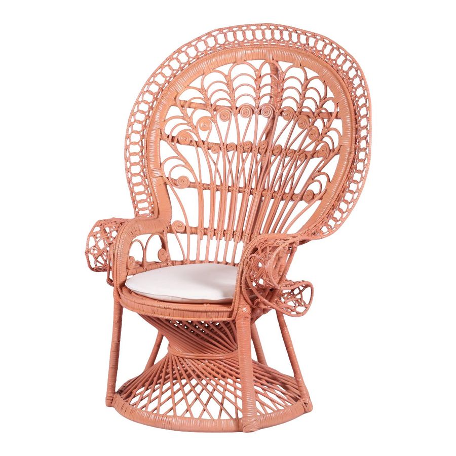 Pink Coral Peacock Chair added by Spoak Member
