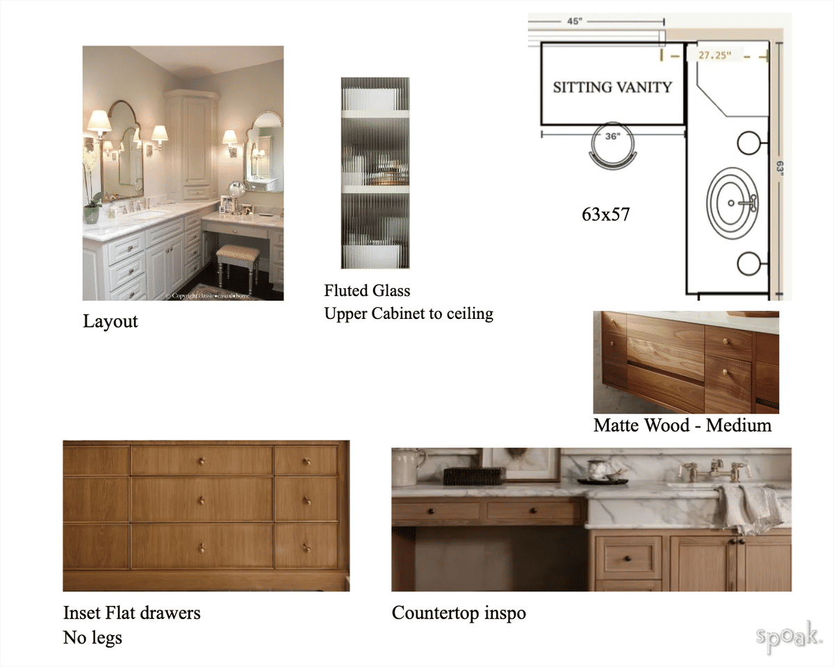 Bathroom Inspo designed by Jessica Greer