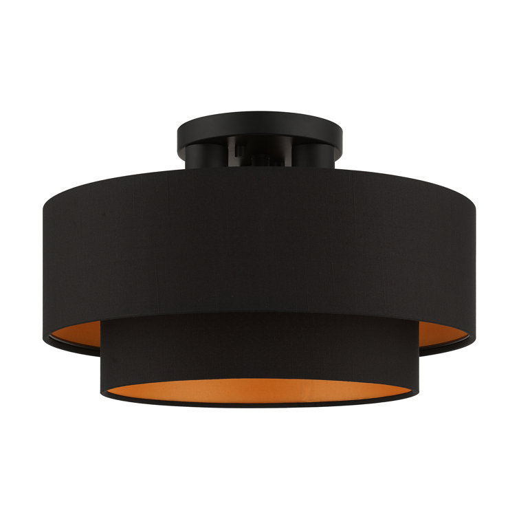 Bhagipuri Linen Blend Semi Flush Mount added by Lena Loo