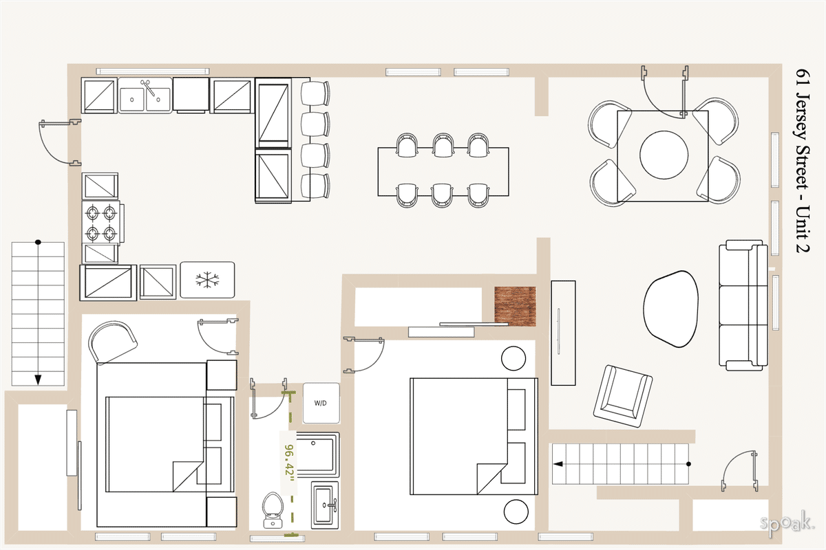 Floor Plan designed by Sacha Laustsen