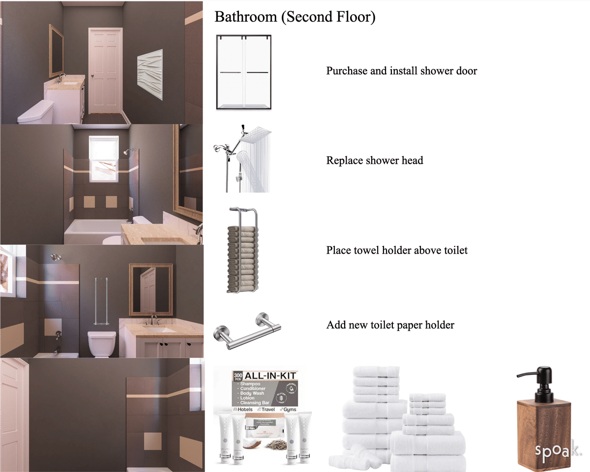 White Primary Bathroom Inspo designed by Breanna Selby