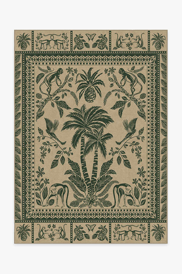 Iris Apfel Simian Forest Green Rug added by Jennifer Tormo
