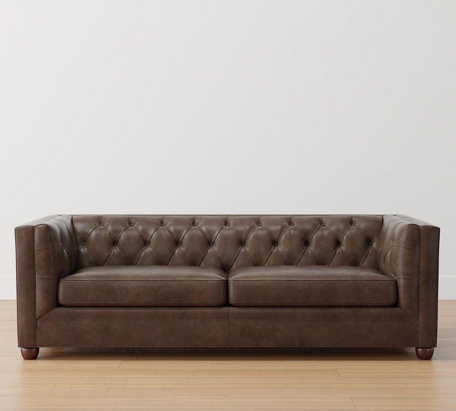 Chesterfield Square Arm Leather Sofa added by Jaclyn Leninsky