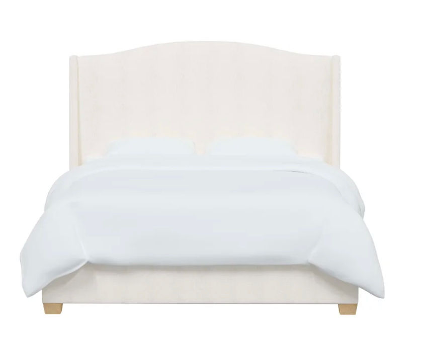 Allis Upholstered Wingback Bed added by Chrissy Morrow