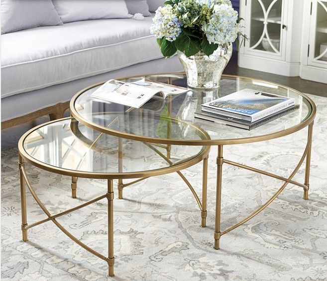 Maxwell Nesting Coffee Tables - Set of 2 added by Sandy Schargel Interiors