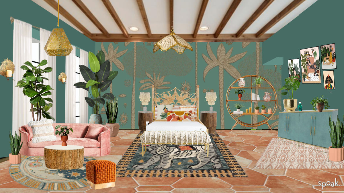 Bedroom Inspiration designed by Elizabeth Larkin
