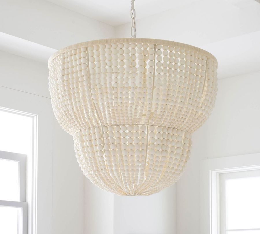 Bristol Wood Bead 2-Tier Chandelier added by Morgan Hatch