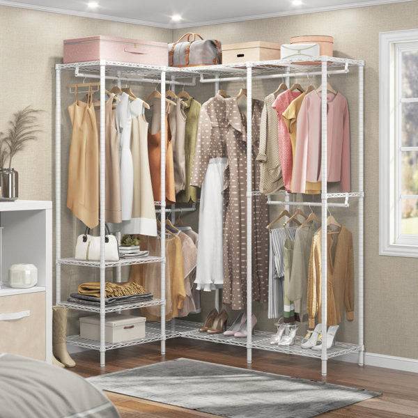Frankie-May 53.75'' Clothes Rack added by Kristi Kautz