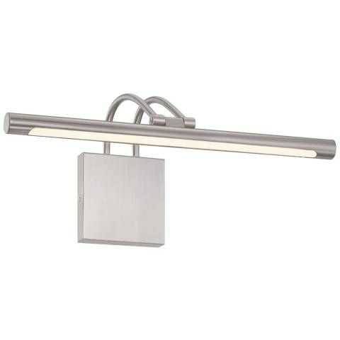 Westinghouse 17"W Brushed Nickel Direct Wire Picture Light - #087A0 | Lamps Plus added by HELEN SALGADO