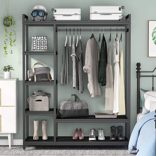47.24'' Manufactured Wood Clothing Rack added by sallie tyler