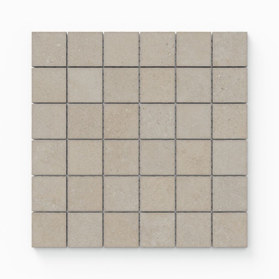 Shea 2x2 Matte Porcelain Mosaic Tile in Dune added by Victoria C