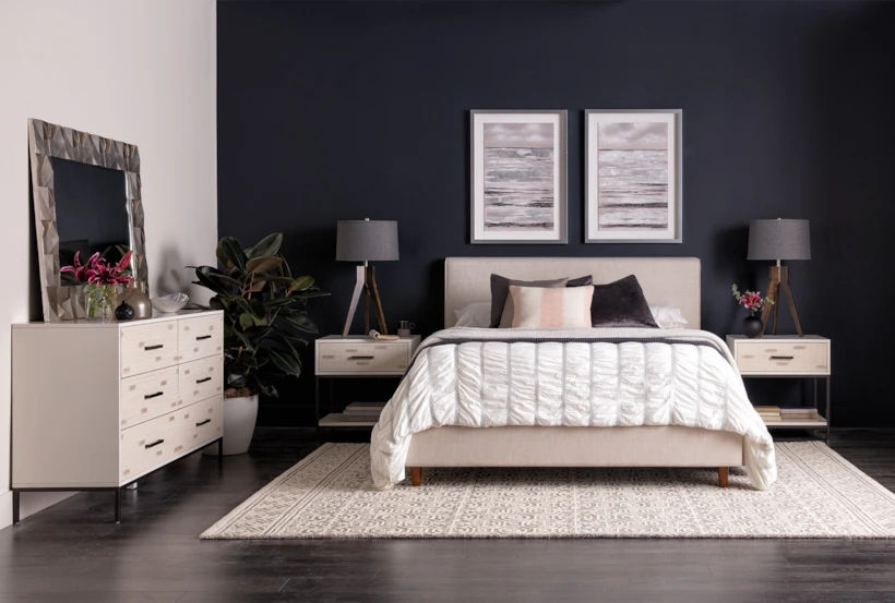 Dean Sand King Upholstered Panel Bed added by Elizabeth Roussil