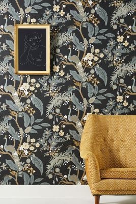 Rifle Paper Co. Peacock Wallpaper added by Anna Valdez