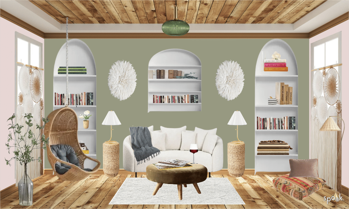 Dorm Room Inspiration designed by Jackie Slemmer