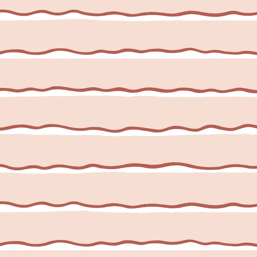 Leni Stripe Wide Wallpaper - Rose — Imogen Heath Interiors added by Kacey Dillier
