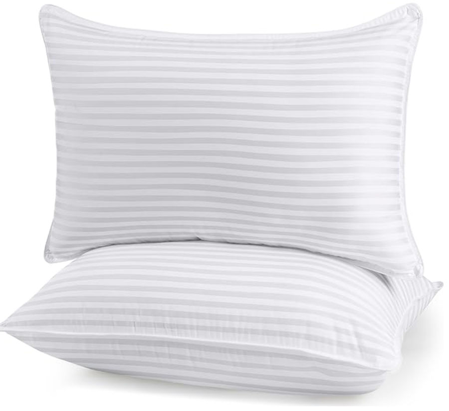 Queen Size Bed Pillows, Set of 2 added by KH Design Concepts
