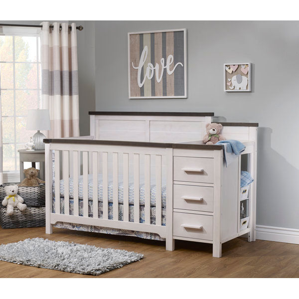 4-in-1 Convertible Crib and Changer added by Erin Guertin