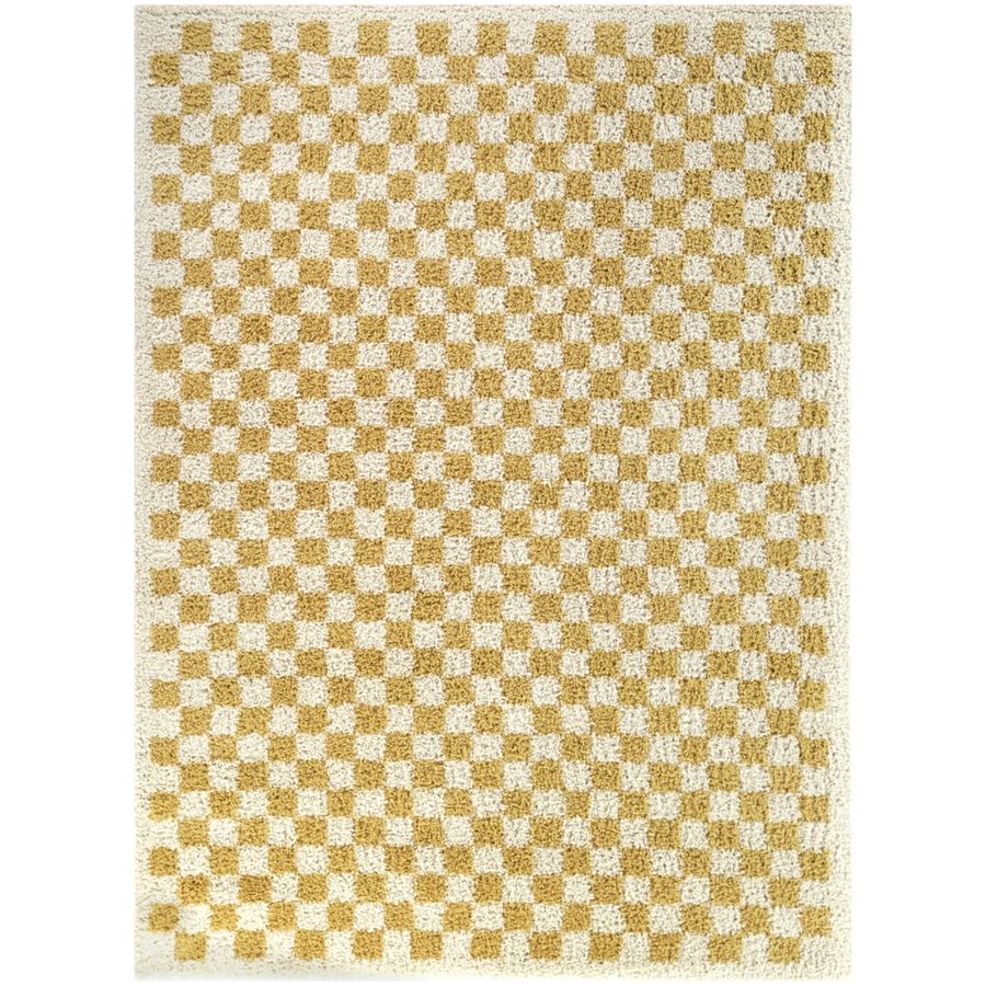 Covey Checkered Shag Area Rug added by Callie Paige