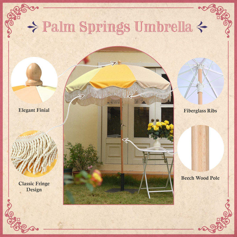 Lazerick 70.9'' Market Umbrella added by Erica Ramon