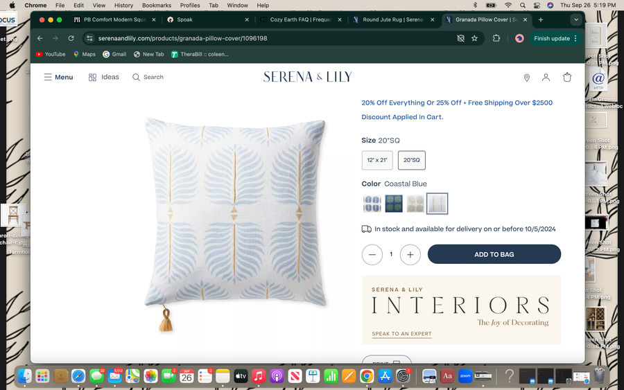 Granada Pillow Cover added by Jennifer Malinas