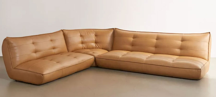 Greta Faux Leather Sectional Sofa added by Elizabeth Bates