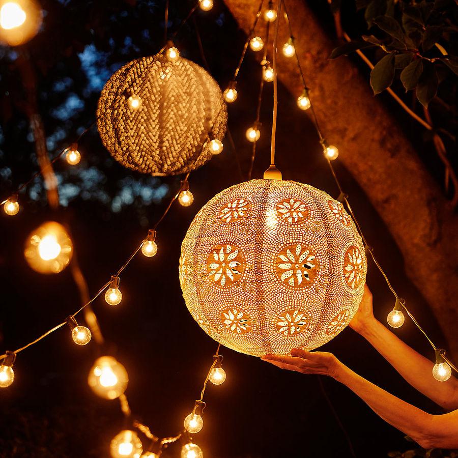 Geo Lace Lantern, Extra Large added by Shilpi Dewan