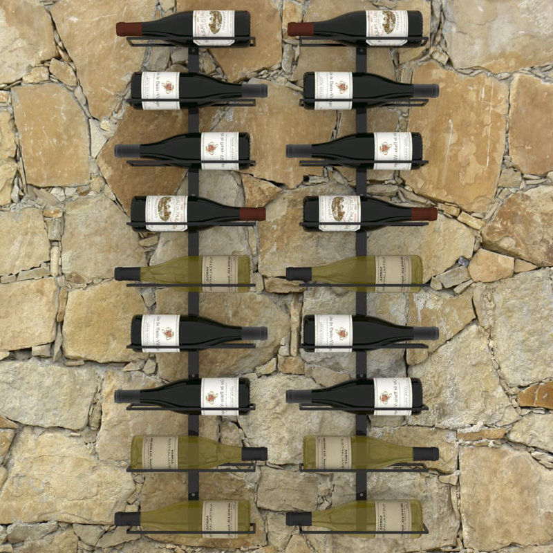 Danixsa Wall Wine Rack Wall Mounted Bottle Holder Storage Organizer for Pantry added by TYRA TROTMAN