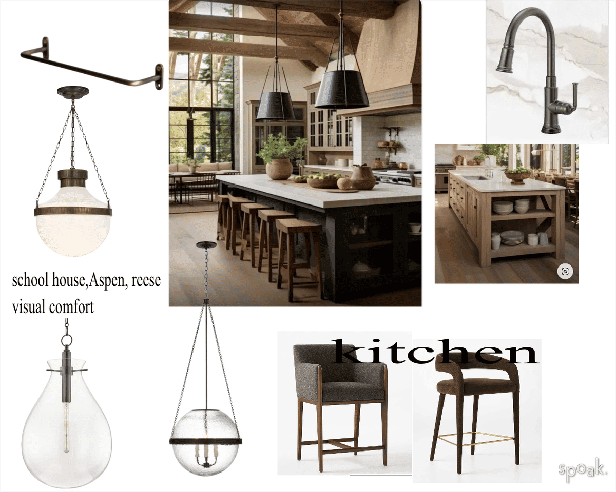 Black Kitchen Ideas designed by Kari Anderson