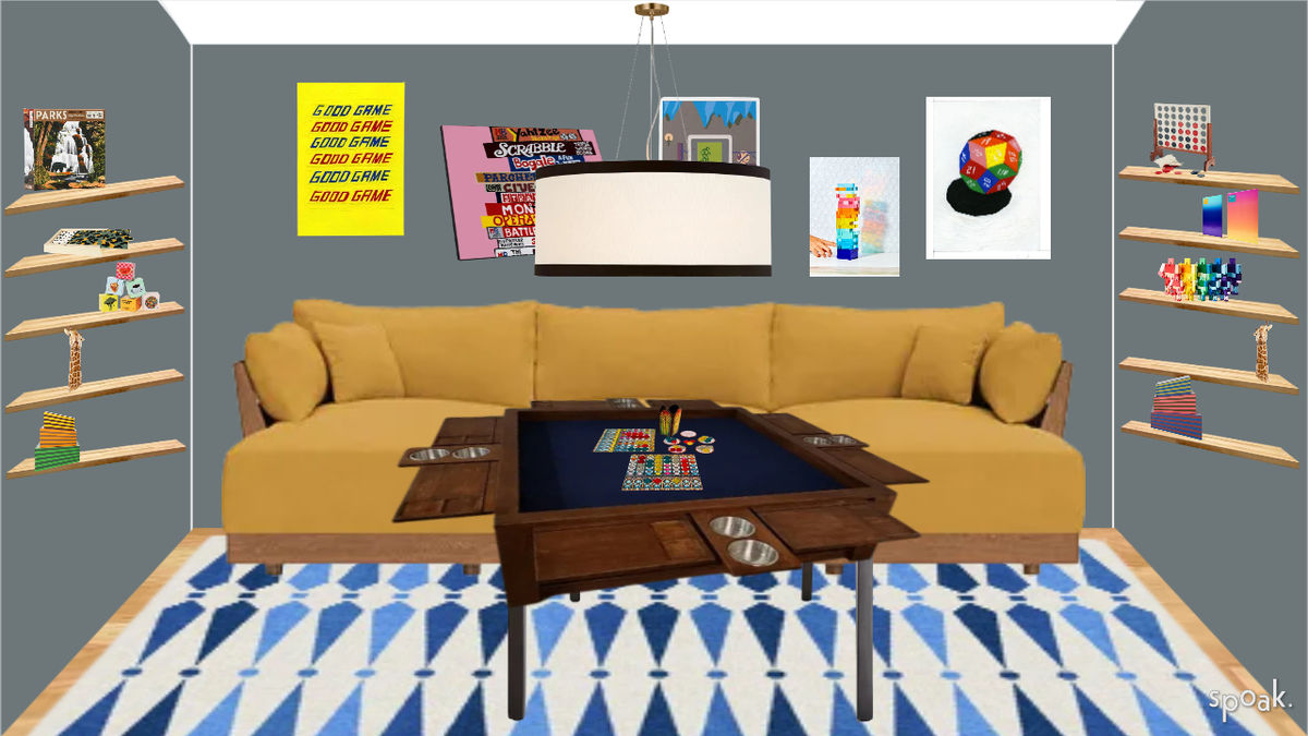 Game Room Inspiration designed by Emma Van Pelt