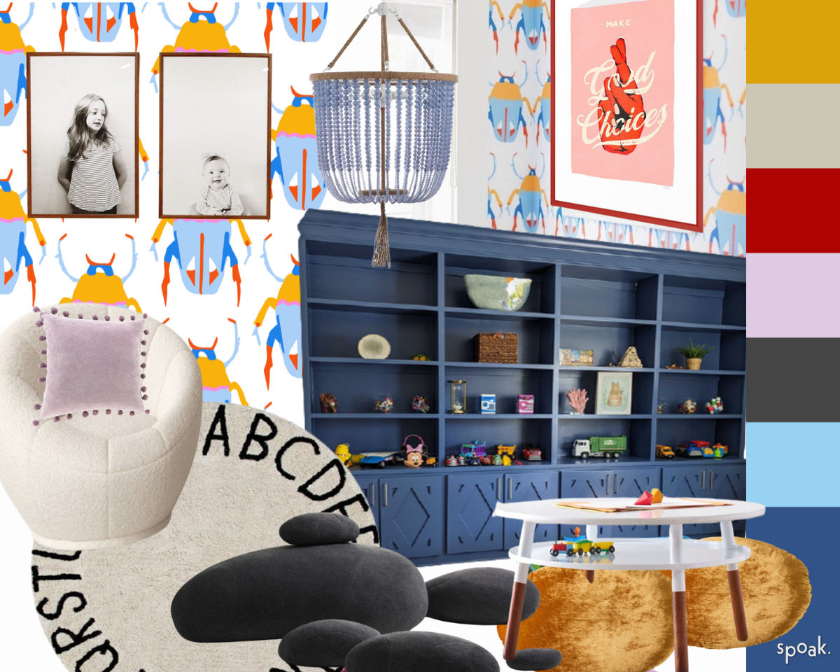 Play Room Inspiration designed by MK Alderman
